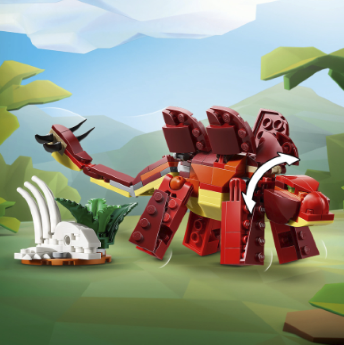 LEGO Creator 31379 3-in-1 Fierce Dinosaur Set