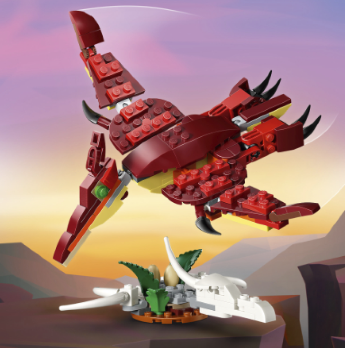 LEGO Creator 31379 3-in-1 Fierce Dinosaur Set