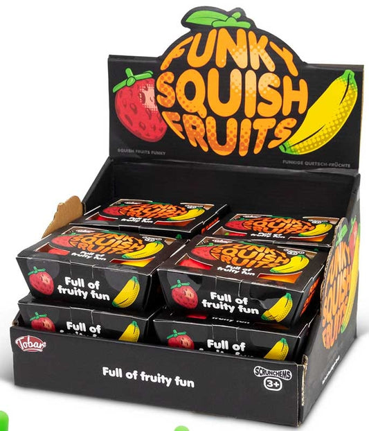 SCRUNCHEMS FUNKY SQUISH FRUIT