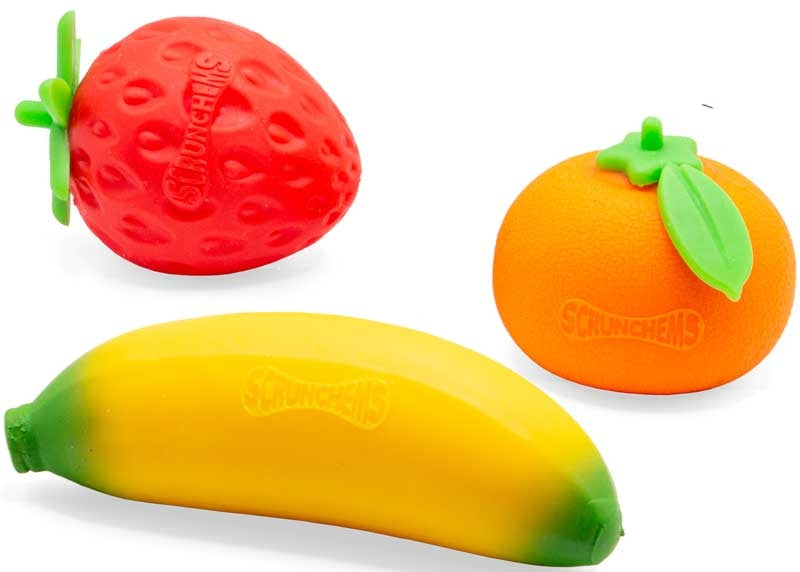 SCRUNCHEMS FUNKY SQUISH FRUIT