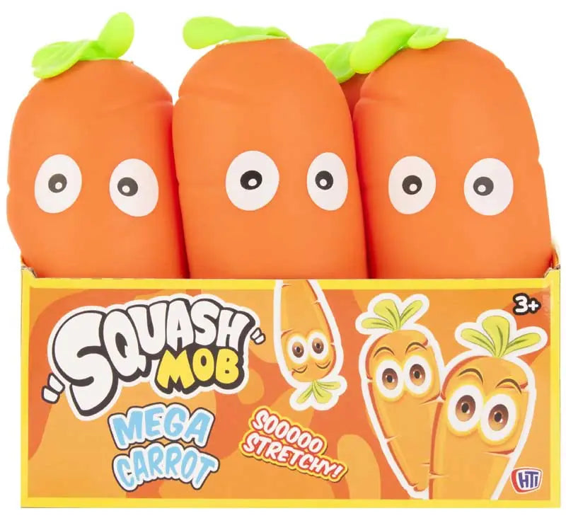 SQUISHY MEGA CARROT 9”