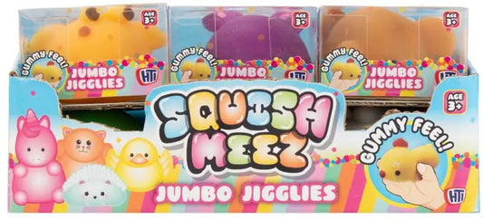 SQUISH MEEZ - JUMBO JIGGLIES ASSORTED