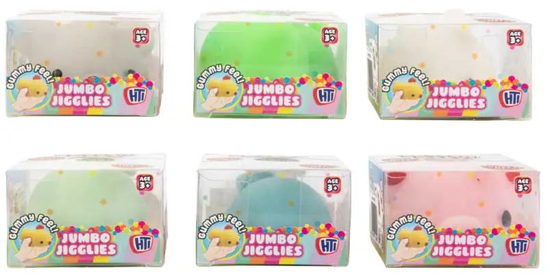 SQUISH MEEZ - JUMBO JIGGLIES ASSORTED