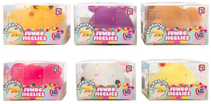 SQUISH MEEZ - JUMBO JIGGLIES ASSORTED