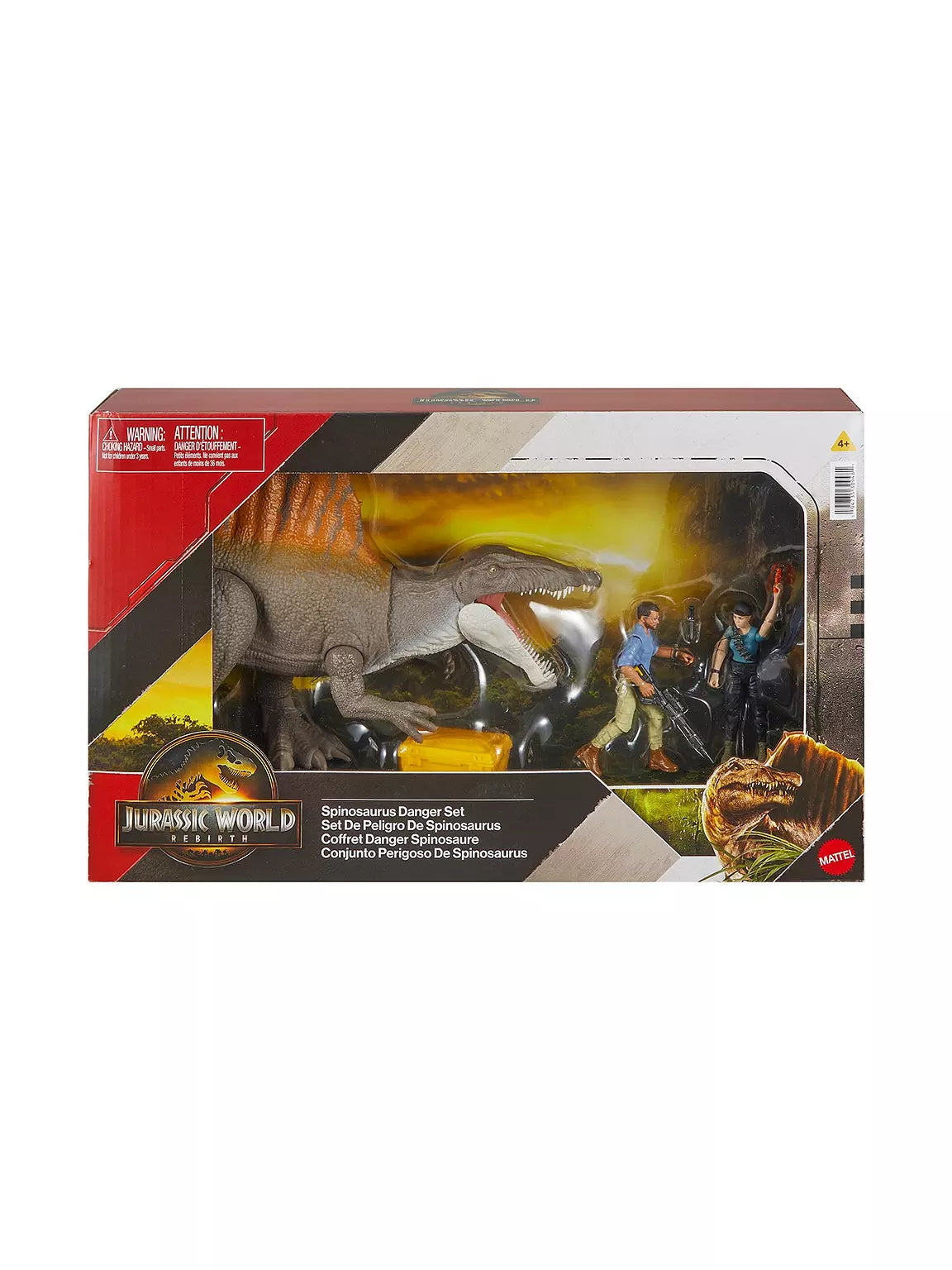 Jurassic World Rebirth Spinosaurus Danger Set