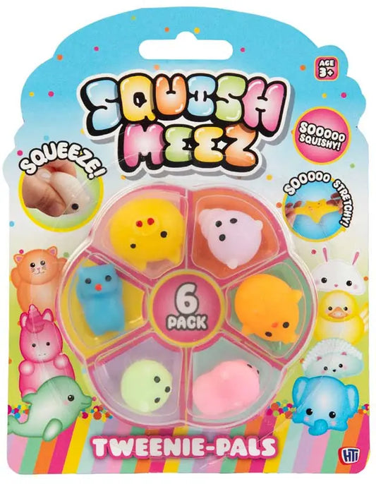 SQUISH MEEZ TWEENIE - PALS 6PK ASSORTED