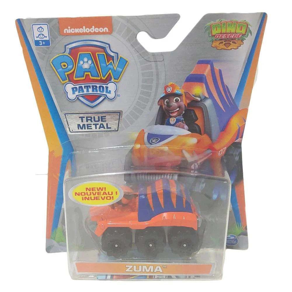 Paw Patrol True Metal Diecast 1:55 Scale Vehicles Dino Rescue