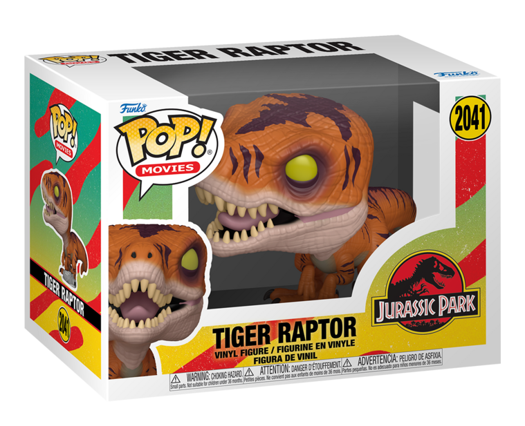 Funko Pop! Vinyl - Jurassic Park - Tiger Raptor 2041