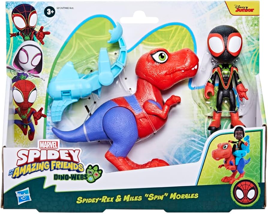Spidey Dino Webs Spidey-Rex & Miles “Spin” Morales
