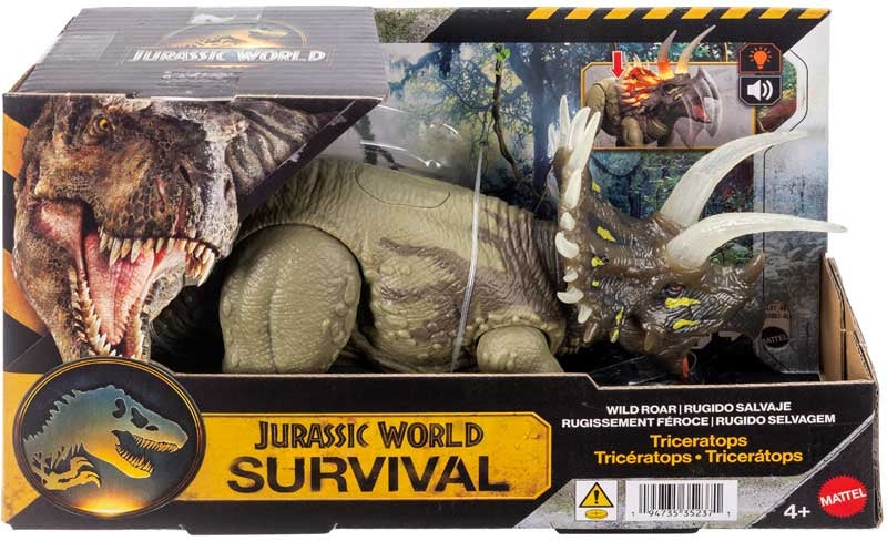 Jurassic World Survival Wild Roar - Triceratops