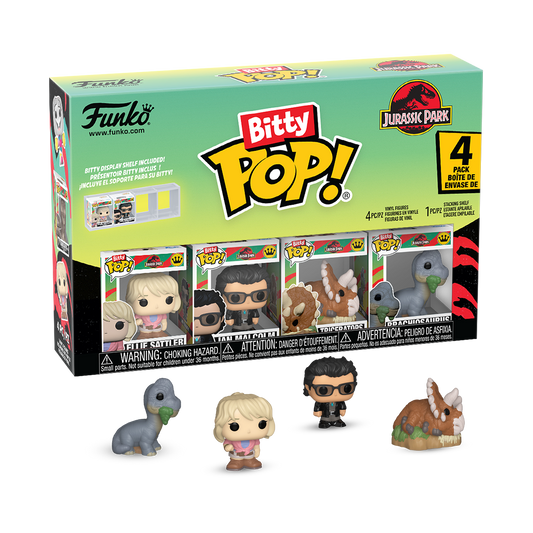 Bitty Pop! Jurassic Park 4-Pack Series 1 - Triceratops