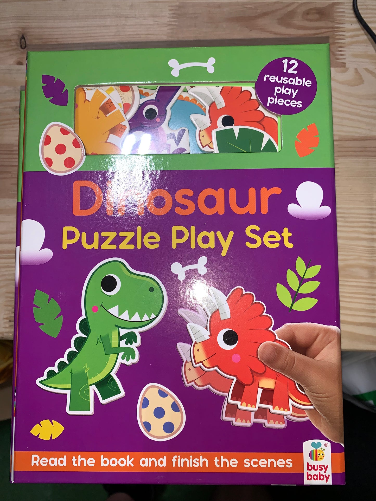 Dinosaur Puzzle Play set