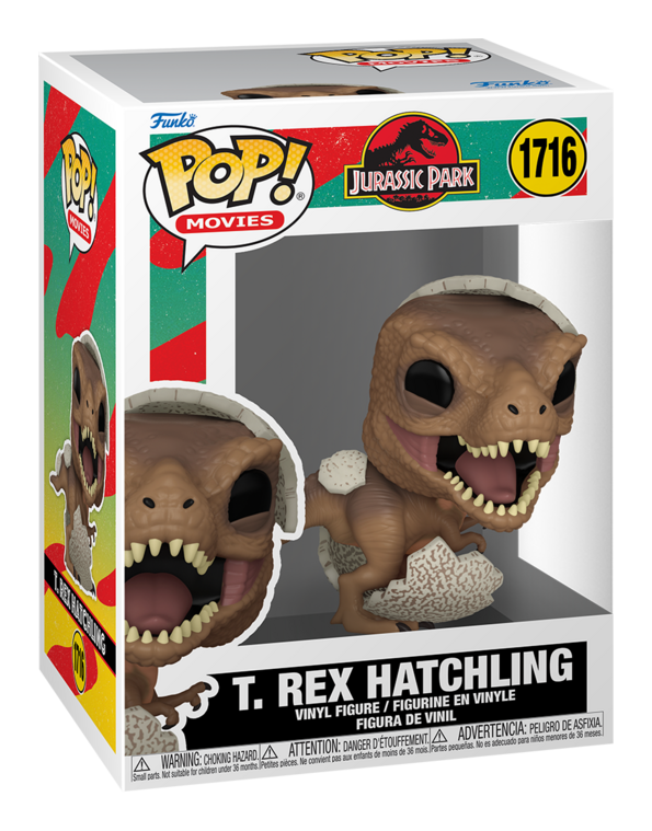 Funko Pop 1716 Jurassic Park Hatchling T.Rex