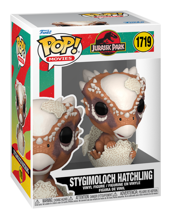 funko pop stygimoloch hatching toy in box