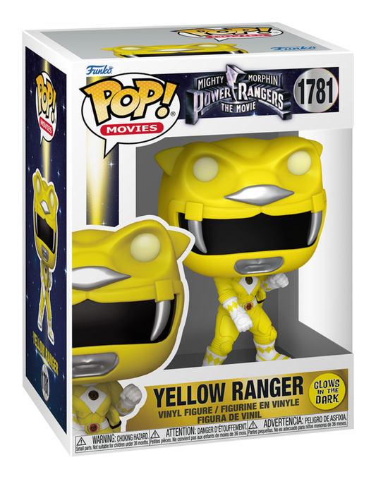 Yellow Ranger Funko Pop! vinyl figure in packaging