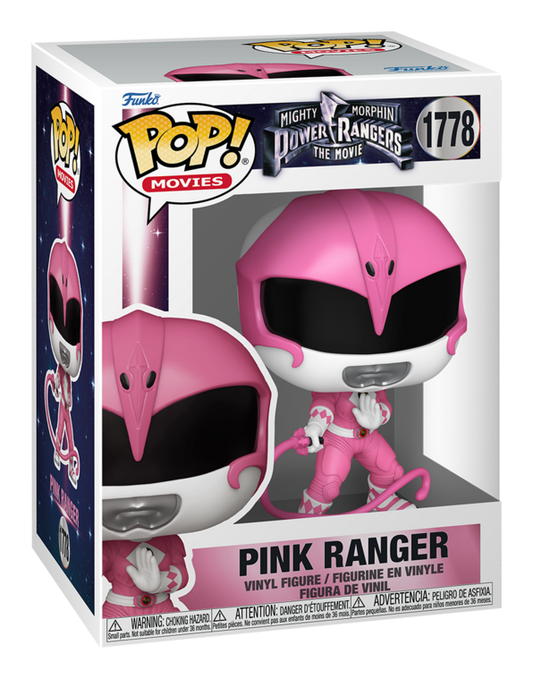 Funko Pop! Pink Ranger figure packaging
