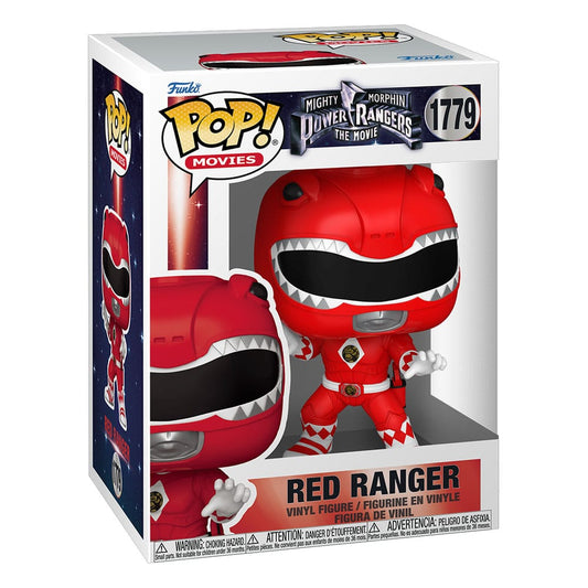 Funko Pop! vinyl figure of a Red Ranger in packaging