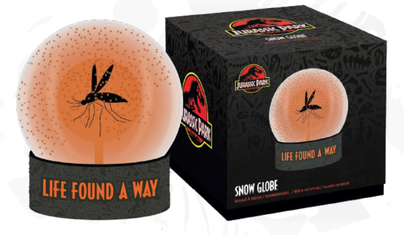 Jurassic Park: Mosquito Snow Globe