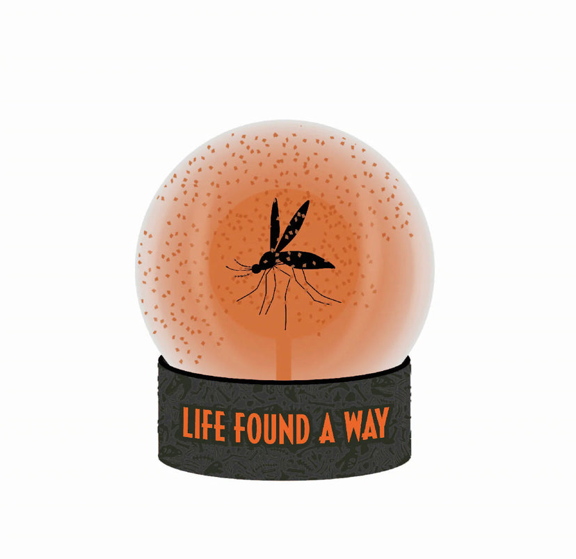 Jurassic Park: Mosquito Snow Globe