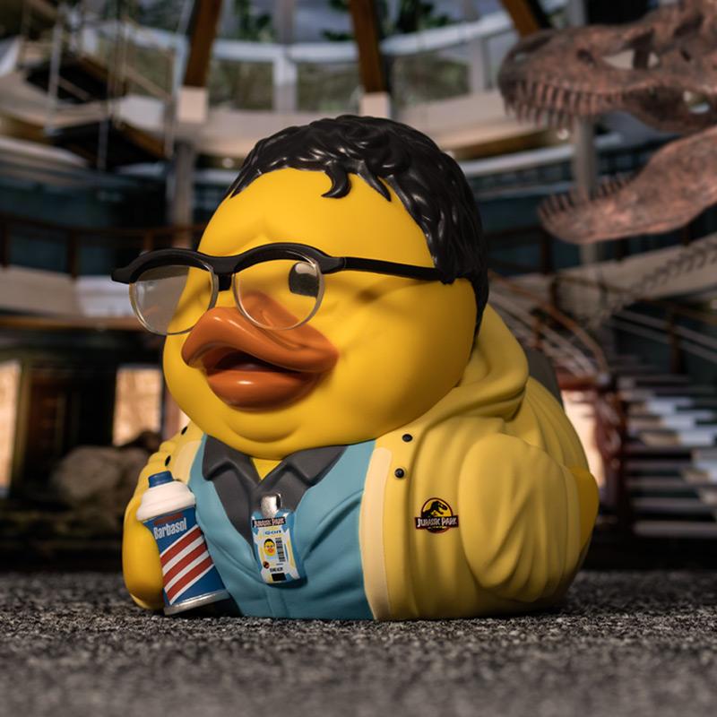 Tubbz Duck Cosplaying Dennis Nedry