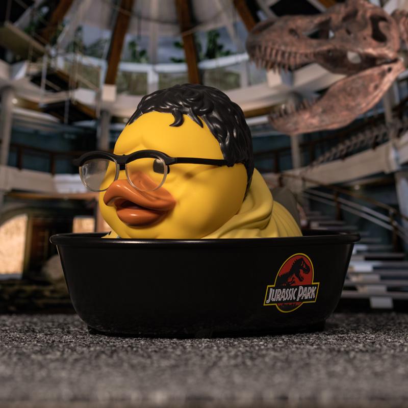 Tubbz Duck Cosplaying Dennis Nedry