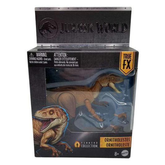 Jurassic World dinosaur toy figure in packaging with visible branding
