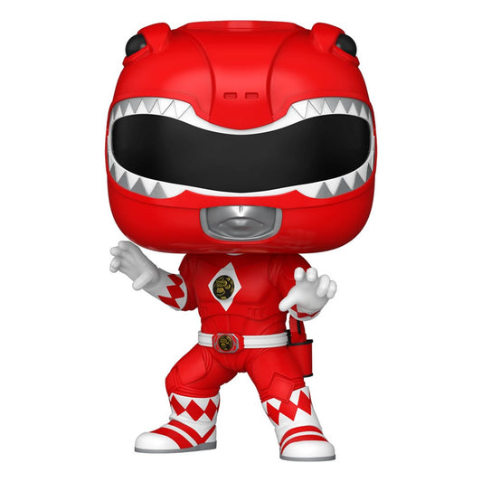 Red superhero figure with a white background