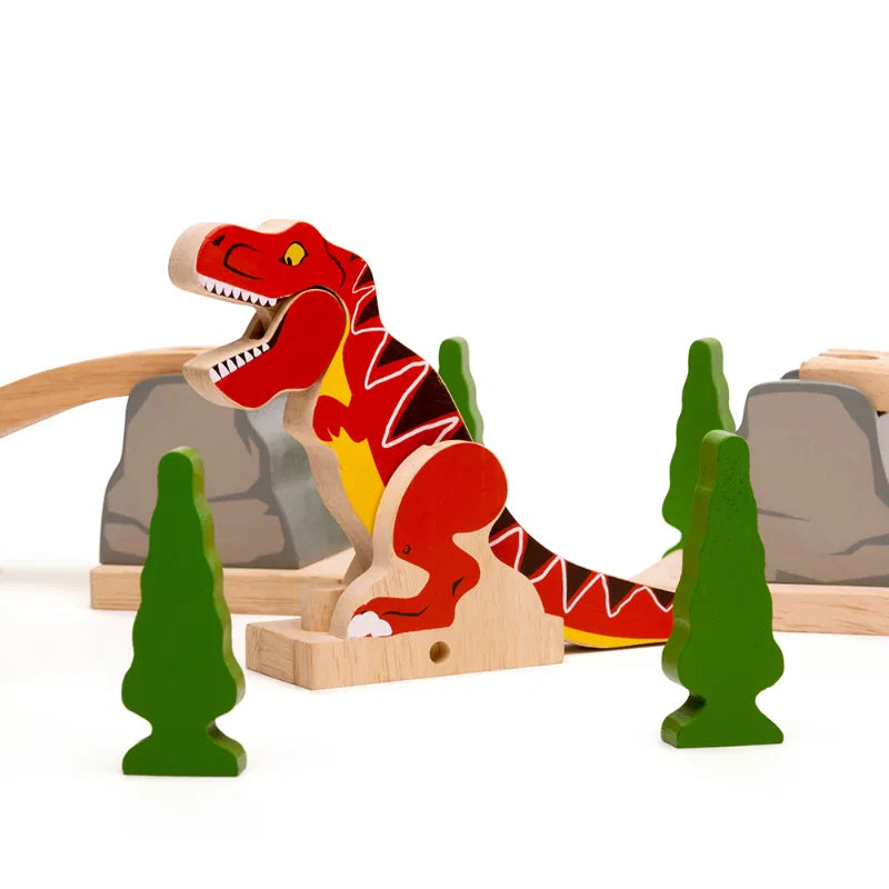BigJigs Rail - T-Rex Bursting Bridge
