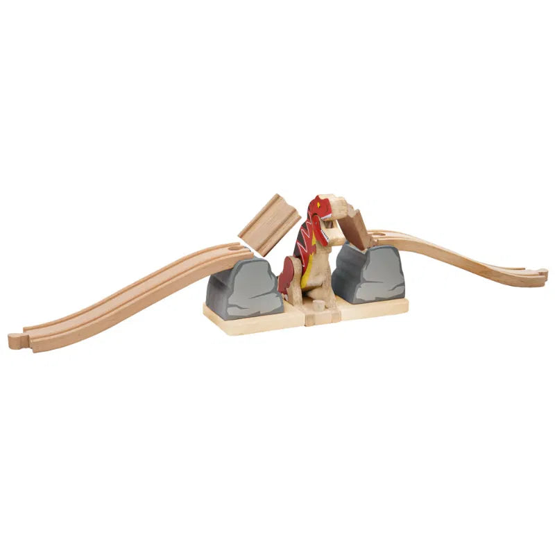 BigJigs Rail - T-Rex Bursting Bridge