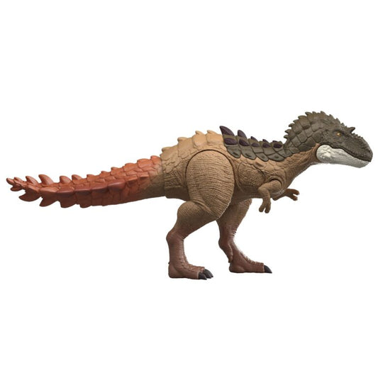 Dinosaur toy figure on a white background