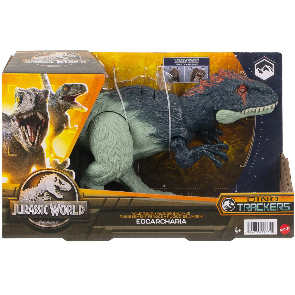Jurassic World Dino Trackers Wild Roar Eocarcharia