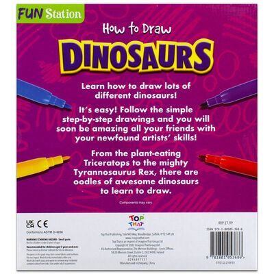 Fun Station How to Draw Dinosaurs
