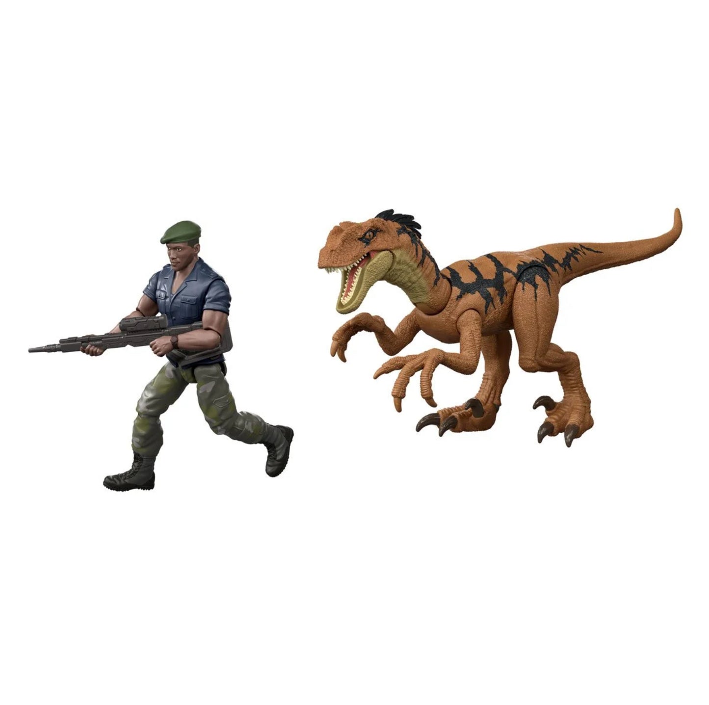 Jurassic World Rebirth Action Figures 2 Pack Duncan Kincaid & Velociraptor
