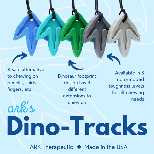 ARK's Dino Tracks Chew Necklace - Black - XT/Medium