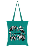 Pop Factory All My Friends Are Extinct Emerald Green Tote Bag