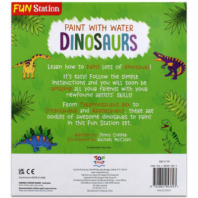Fun Station Paint with Water Dinosaurs