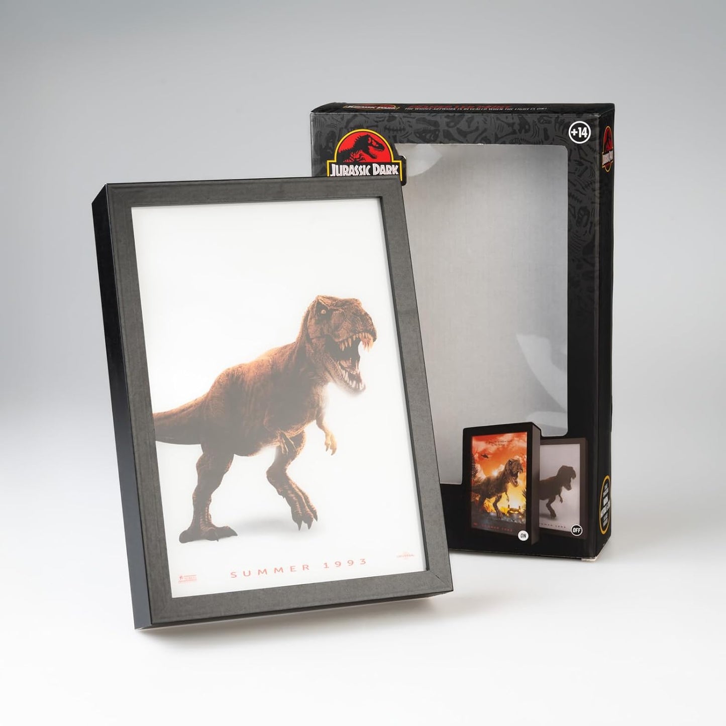 Grupo Erik Mood Light Framed Prints - Jurassic Park Merchandise