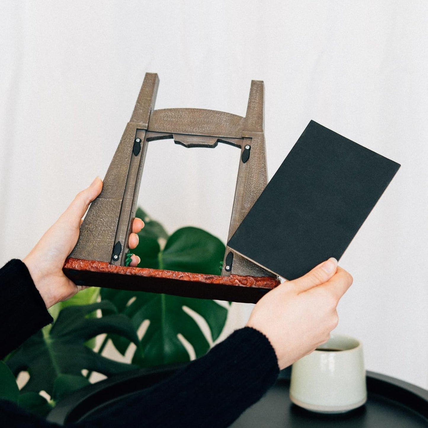 jurassic park gates photo frame