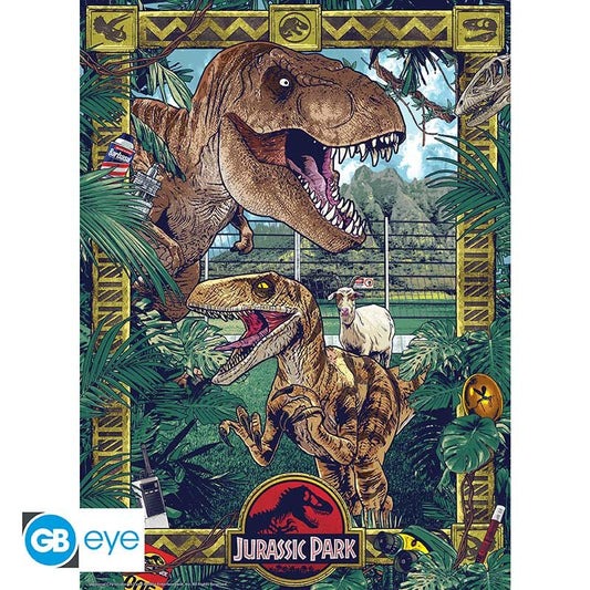 JURASSIC PARK Set 2 Chibi Posters