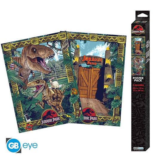JURASSIC PARK Set 2 Chibi Posters