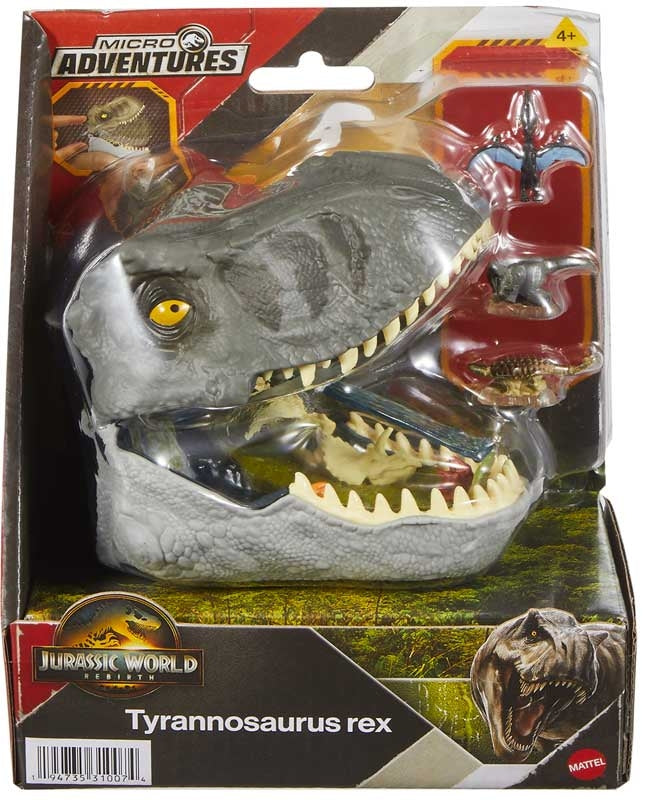 JURASSIC WORLD MICRO ADVENTURES TYRANNOSAURUS REX