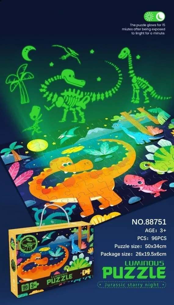 Luminous Dinosaur Puzzle