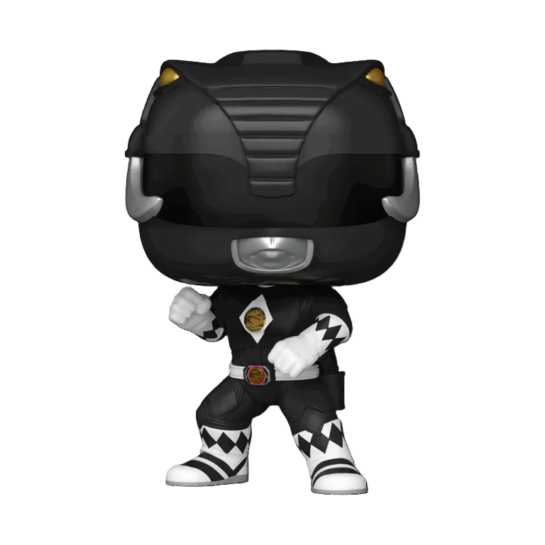 mmpr black funko out of box 