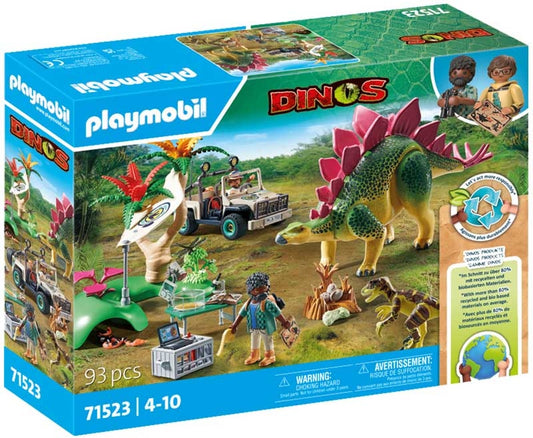 PLAYMOBIL DINOS: RESEARCH CAMP WITH DINOS 71523