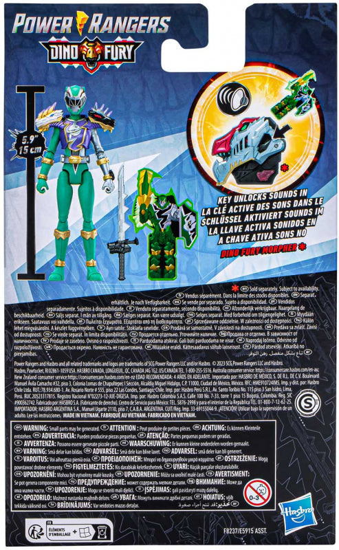 Power Rangers Dino Fury - Cosmic Armor Green Ranger