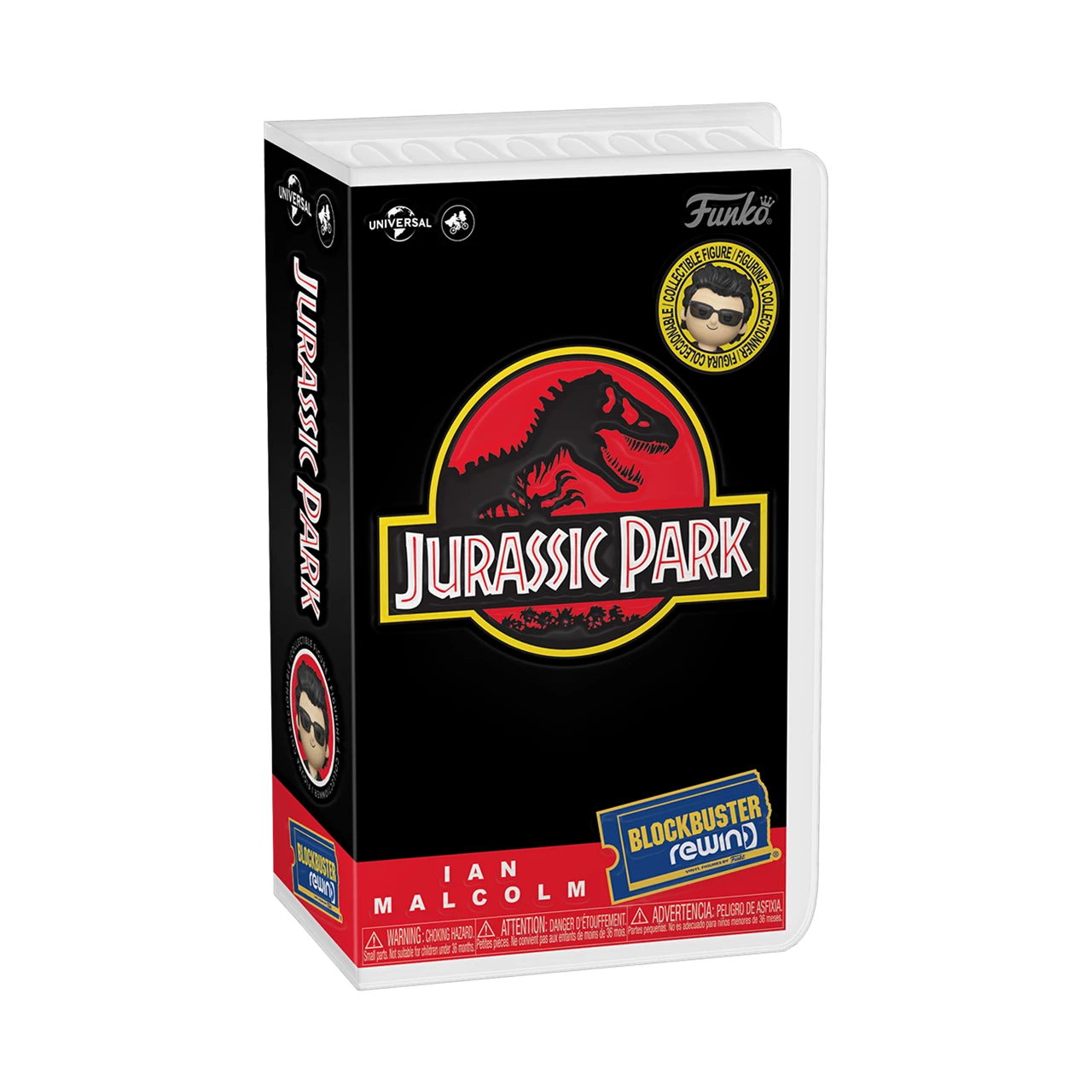 Dr Malcom With Chance Of Chase Jurassic Park Funko Rewind Collectible