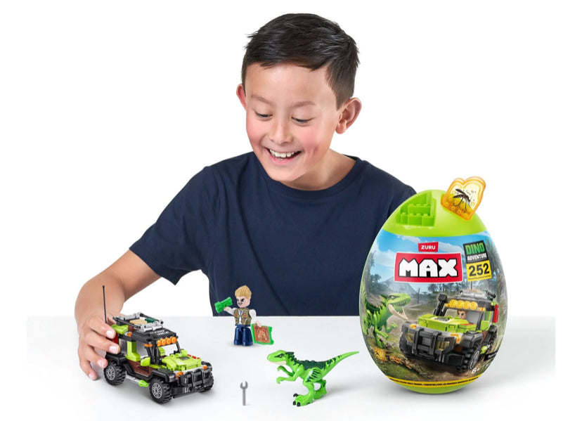 zuru max dino adventure 252 pieces