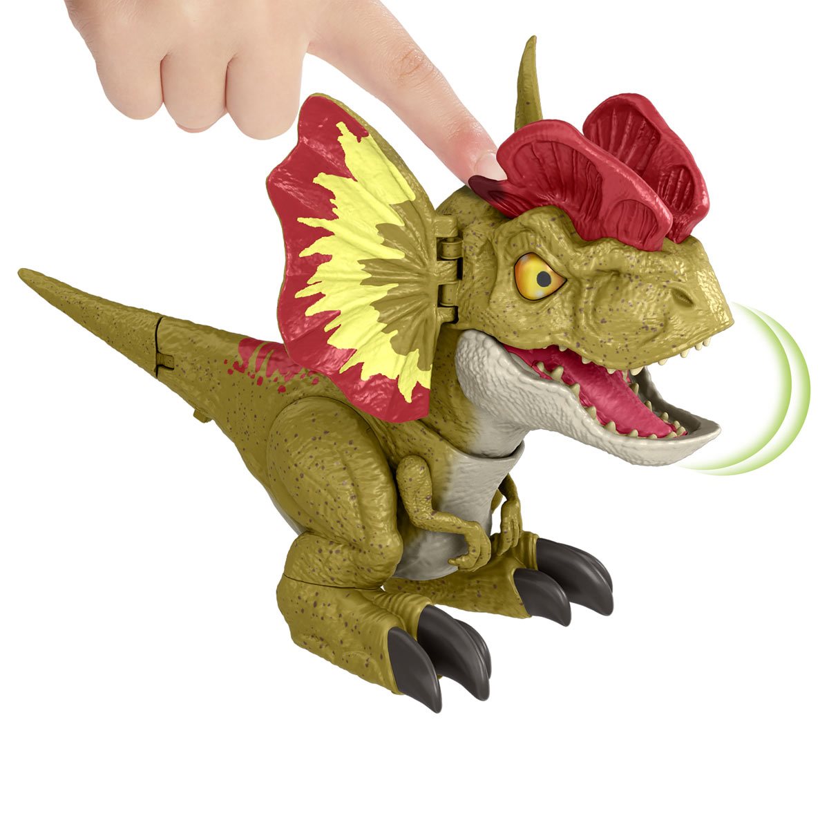 Jurassic World Uncaged Rowdy Roars Dilophosaurus