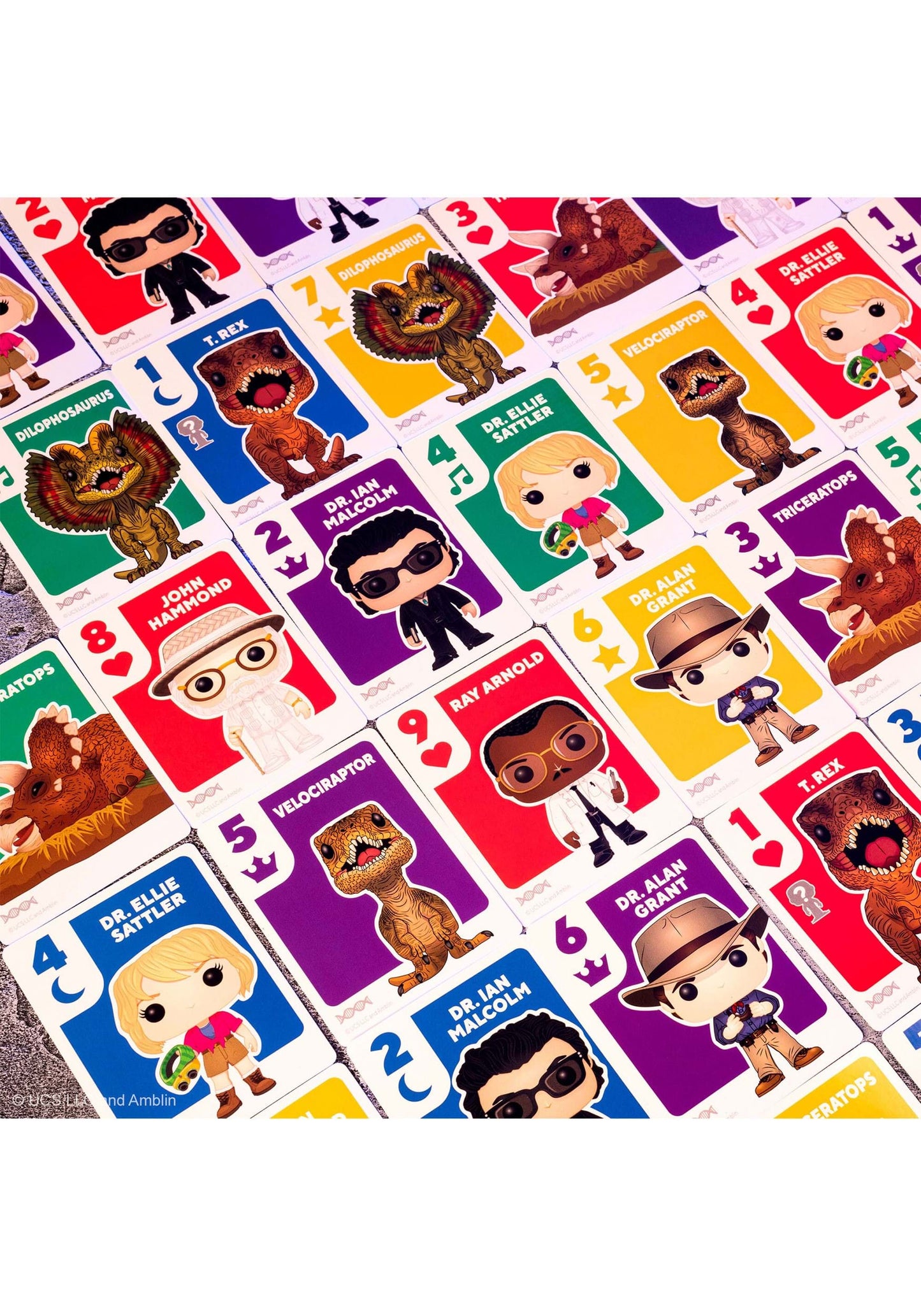 Funko Jurassic Park T-Rex Something Wild! Card Game