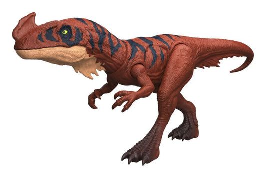 Dinosaur toy figure on a white background